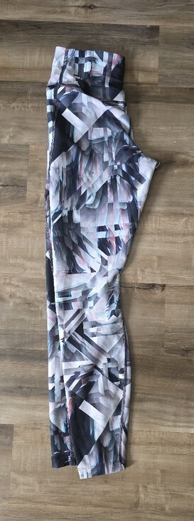 Nike Pants - Nike Women's Abstract Geo Print Leggings - Black, Blue, Pink, White